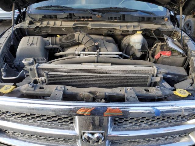 1D7RV1CT8AS172650 - 2010 DODGE RAM 1500 BLACK photo 11