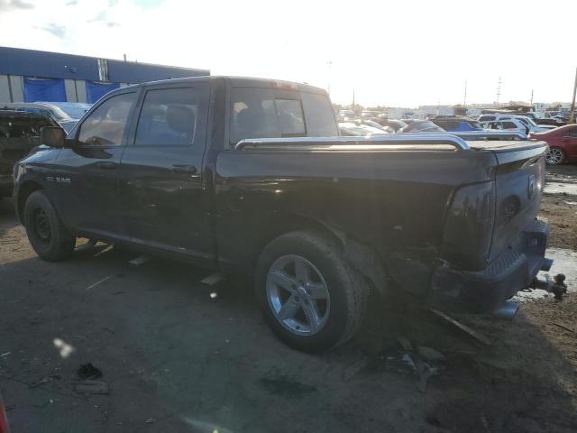 1D7RV1CT8AS172650 - 2010 DODGE RAM 1500 BLACK photo 2