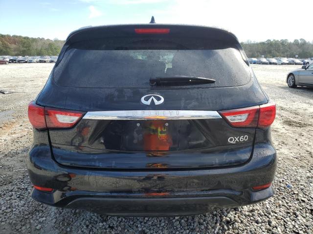 5N1DL0MM6HC552517 - 2017 INFINITI QX60 BLACK photo 6