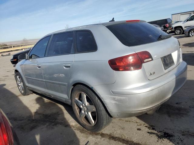 WAUHF78P37A173654 - 2007 AUDI A3 2 SILVER photo 2