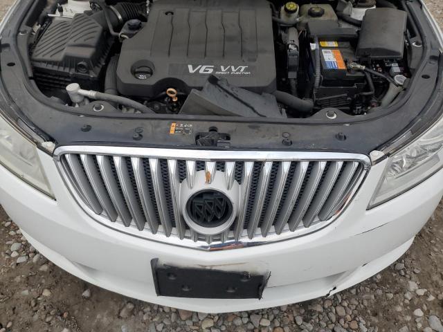 1G4GE5ED8BF341537 - 2011 BUICK LACROSSE CXS WHITE photo 11