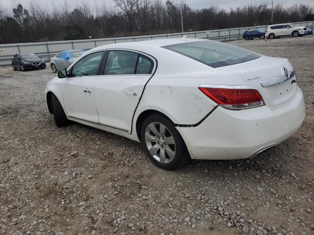 1G4GE5ED8BF341537 - 2011 BUICK LACROSSE CXS WHITE photo 2