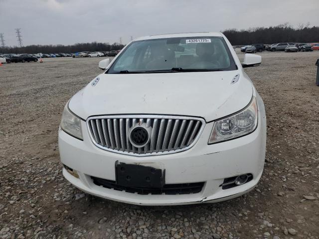 1G4GE5ED8BF341537 - 2011 BUICK LACROSSE CXS WHITE photo 5