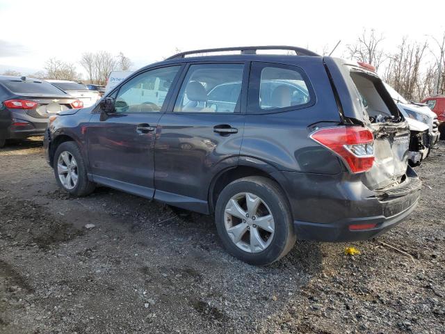 JF2SJABC2FH480685 - 2015 SUBARU FORESTER 2.5I GRAY photo 2