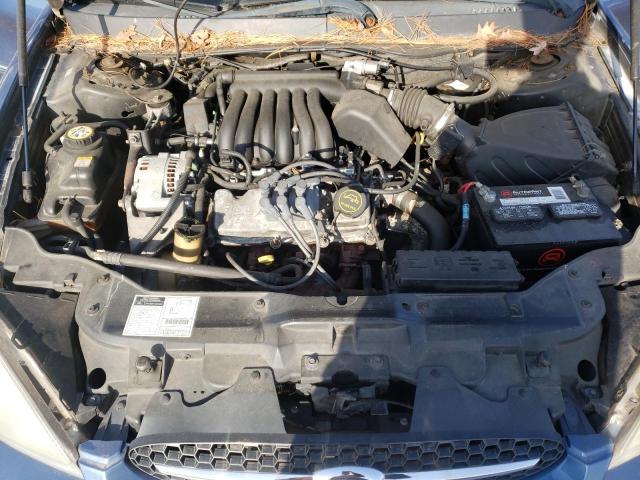 1FAFP52U72G192102 - 2002 FORD TAURUS LX BLUE photo 11