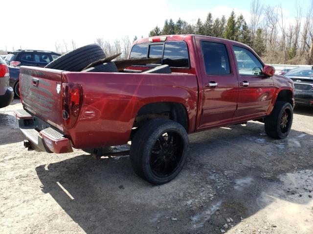 1GCHTCFE2B8119560 - 2011 CHEVROLET COLORADO LT BURGUNDY photo 3