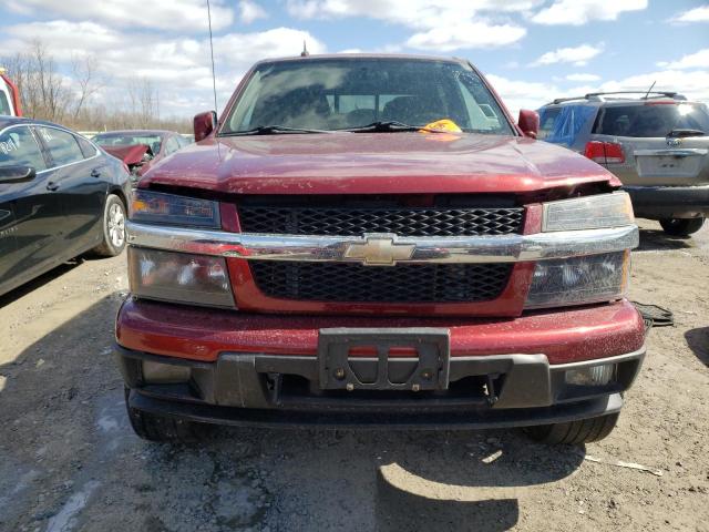 1GCHTCFE2B8119560 - 2011 CHEVROLET COLORADO LT BURGUNDY photo 5