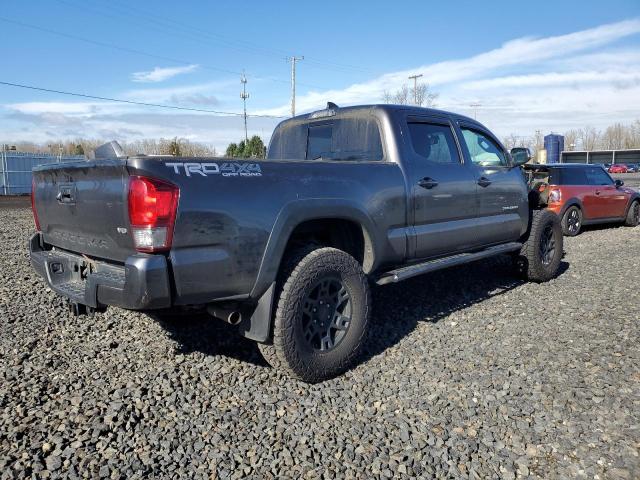 3TMDZ5BN1HM016617 - 2017 TOYOTA TACOMA DOUBLE CAB GRAY photo 3