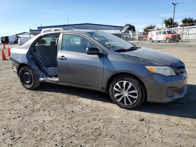 5YFBU4EE6CP030607 - 2012 TOYOTA COROLLA BASE GRAY photo 4