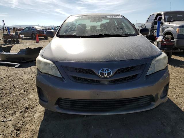 5YFBU4EE6CP030607 - 2012 TOYOTA COROLLA BASE GRAY photo 5