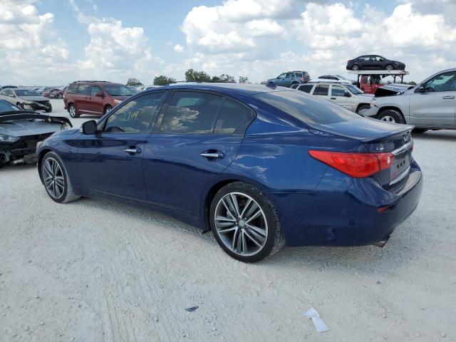 JN1EV7AP8HM732296 - 2017 INFINITI Q50 PREMIUM BLUE photo 2