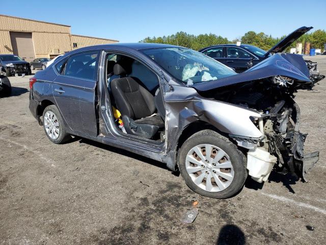3N1AB7APXGY286543 - 2016 NISSAN SENTRA S SILVER photo 4
