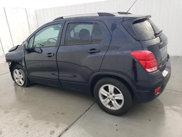 KL7CJLSB8MB323245 - 2021 CHEVROLET TRAX 1LT BLUE photo 2