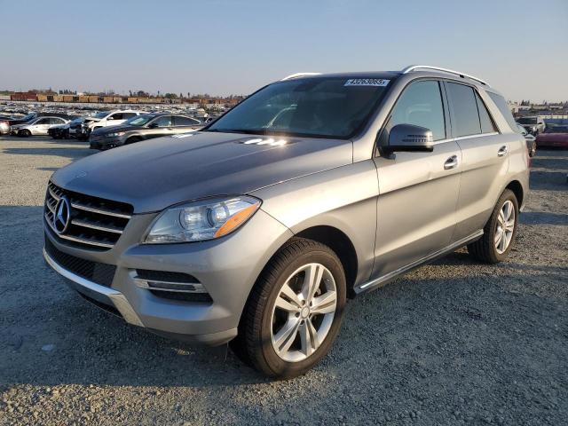 4JGDA5HBXDA193500 - 2013 MERCEDES-BENZ ML 350 4MATIC GRAY photo 1