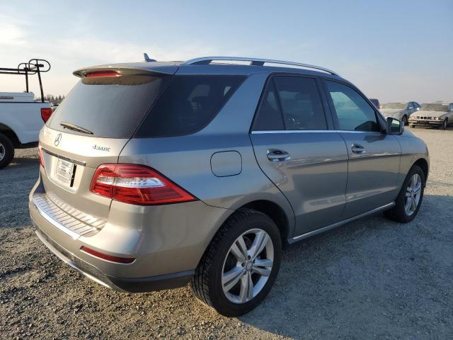 4JGDA5HBXDA193500 - 2013 MERCEDES-BENZ ML 350 4MATIC GRAY photo 3