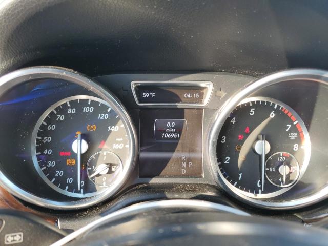 4JGDA5HBXDA193500 - 2013 MERCEDES-BENZ ML 350 4MATIC GRAY photo 9