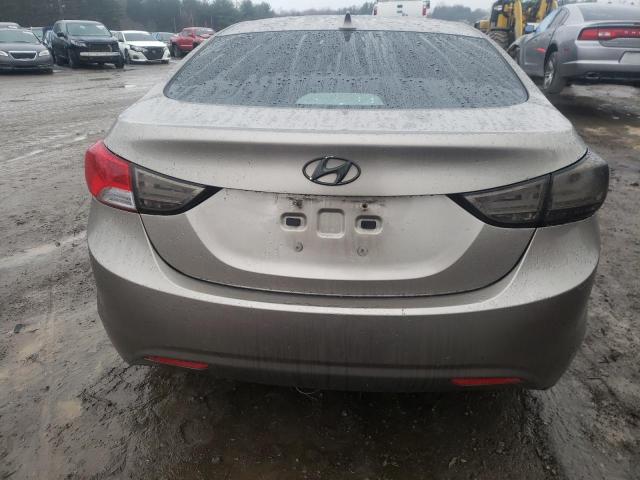 5NPDH4AE2DH419603 - 2013 HYUNDAI ELANTRA GLS TAN photo 6