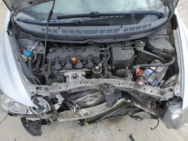 2HGFG12848H546338 - 2008 HONDA CIVIC EX SILVER photo 11