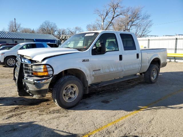 3FTSW31F41MA46487 - 2001 FORD F350 SRW SUPER DUTY WHITE photo 1