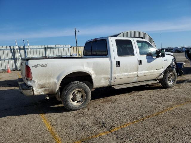 3FTSW31F41MA46487 - 2001 FORD F350 SRW SUPER DUTY WHITE photo 3