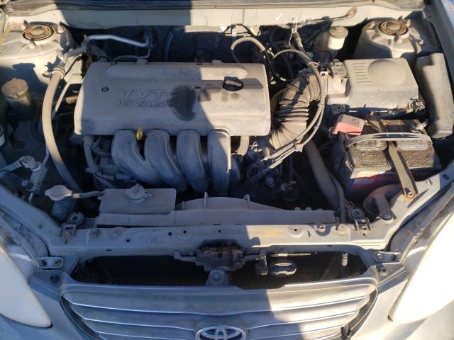 2T1BR32E53C750870 - 2003 TOYOTA COROLLA CE GRAY photo 8