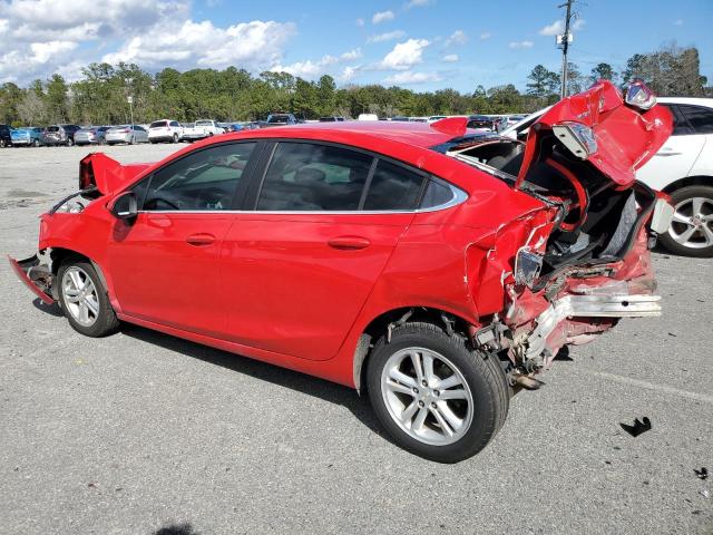 3G1BE5SM4HS567543 - 2017 CHEVROLET CRUZE LT RED photo 2