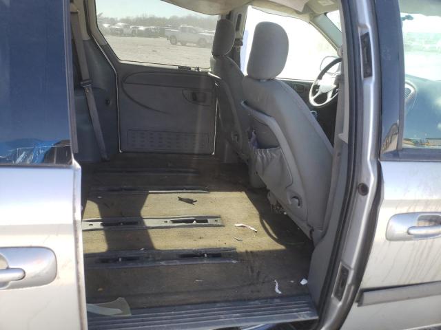 1A4GP45R66B700539 - 2006 CHRYSLER TOWN & COU ვერცხლისფერი ფოტო 11