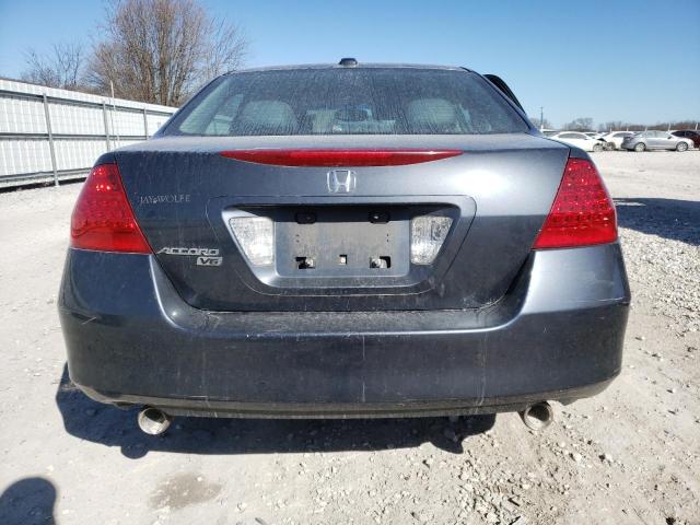 1HGCM66536A007648 - 2006 HONDA ACCORD EX CHARCOAL photo 6