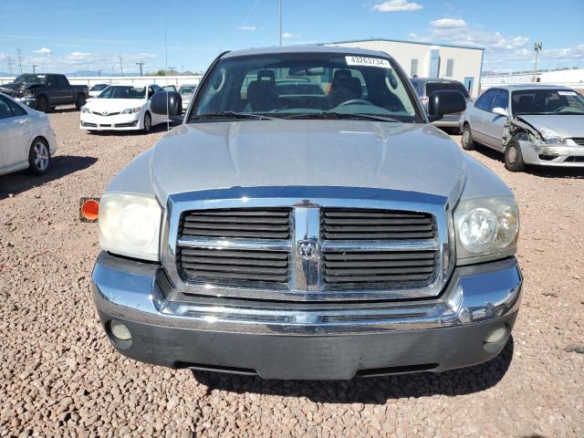 1D7HW42N05S236862 - 2005 DODGE DAKOTA SLT GRAY photo 5