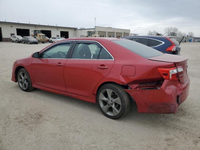 4T1BF1FKXEU765069 - 2014 TOYOTA CAMRY L RED photo 2