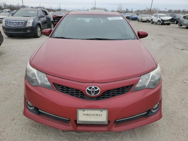 4T1BF1FKXEU765069 - 2014 TOYOTA CAMRY L RED photo 5