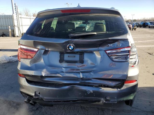 5UXWX9C55G0D68123 - 2016 BMW X3 XDRIVE28I GRAY photo 6