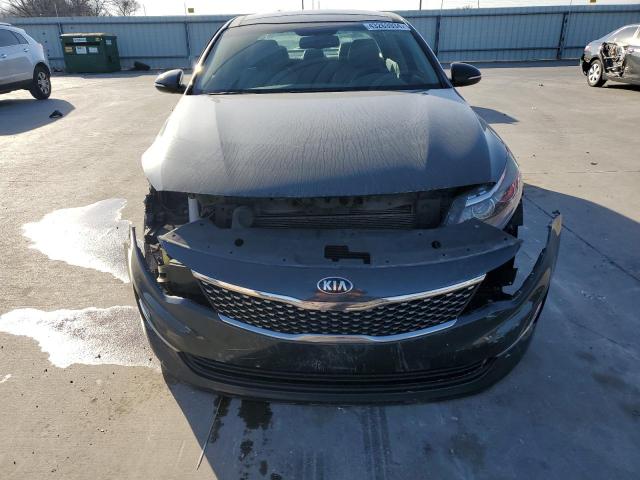 5XXGU4L39GG007604 - 2016 KIA OPTIMA EX GRAY photo 5