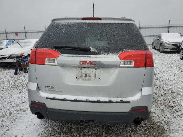 2GKFLSE38E6165748 - 2014 GMC TERRAIN SLT SILVER photo 6