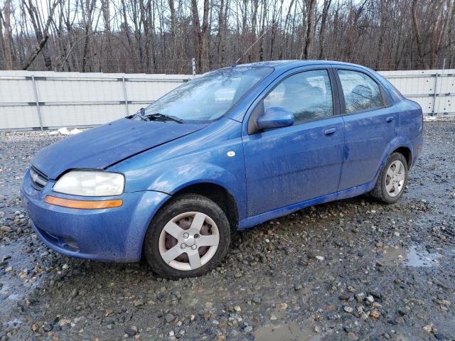 KL1TD52695B423565 - 2005 CHEVROLET AVEO BASE BLUE photo 1