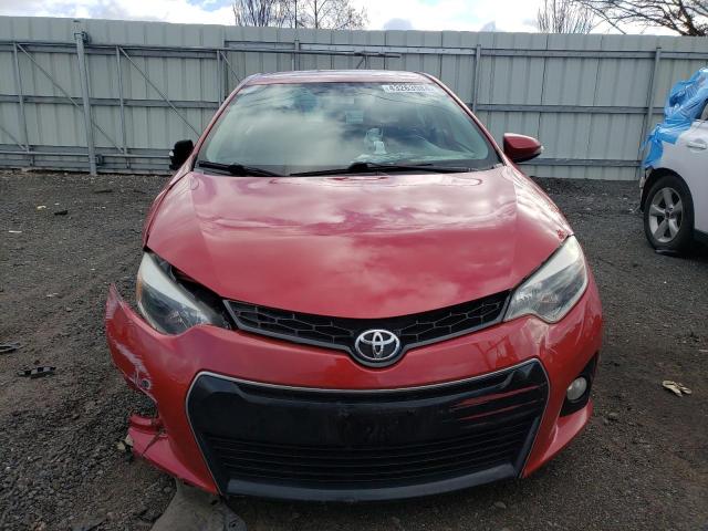 2T1BURHE5GC567788 - 2016 TOYOTA COROLLA L RED photo 5