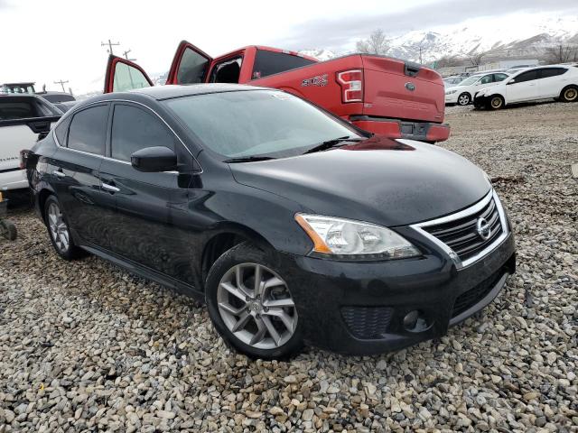 3N1AB7AP8DL792042 - 2013 NISSAN SENTRA S BLACK photo 4