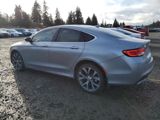 1C3CCCEG6FN678392 - 2015 CHRYSLER 200 C SILVER photo 2