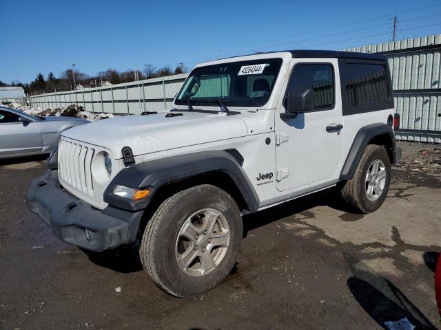 1C4GJXAN0NW175903 - 2022 JEEP WRANGLER SPORT WHITE photo 1