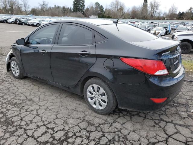 KMHCT4AE5GU033242 - 2016 HYUNDAI ACCENT SE BLACK photo 2