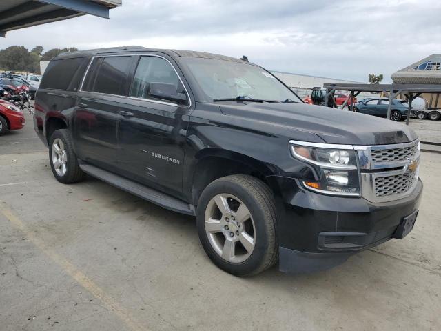 1GNSCJKC7FR271145 - 2015 CHEVROLET SUBURBAN C1500 LT BLACK photo 4