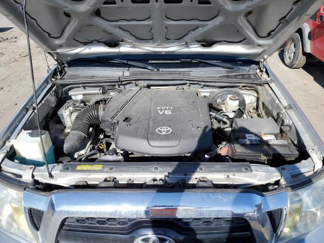 5TFUU4EN2BX020360 - 2011 TOYOTA TACOMA ACCESS CAB ვერცხლისფერი ფოტო 11