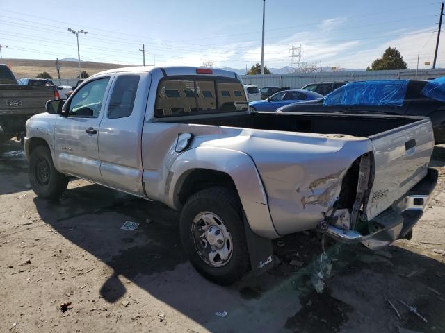 5TFUU4EN2BX020360 - 2011 TOYOTA TACOMA ACCESS CAB ვერცხლისფერი ფოტო 2