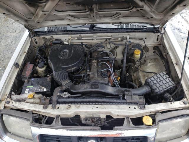 1N6DD26S9XC302113 - 1999 NISSAN FRONTIER KING CAB XE SILVER photo 11