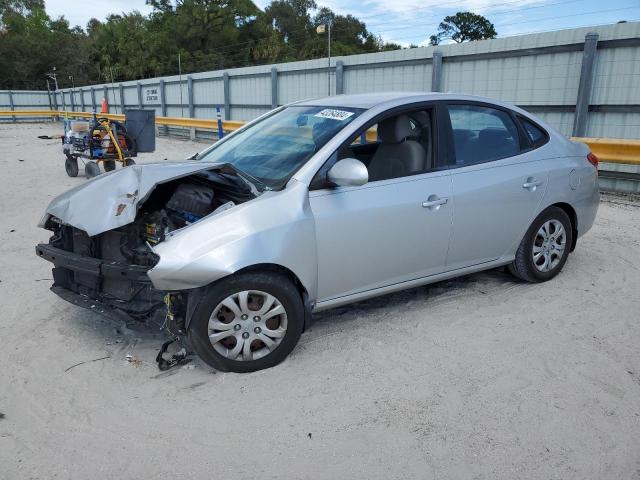 KMHDU4AD0AU898538 - 2010 HYUNDAI ELANTRA BLUE SILVER photo 1