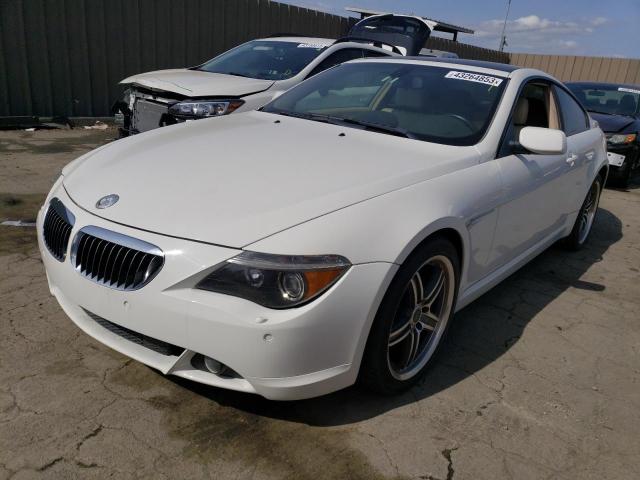 WBAEH73434B189577 - 2004 BMW 645 CI AUTOMATIC WHITE photo 1