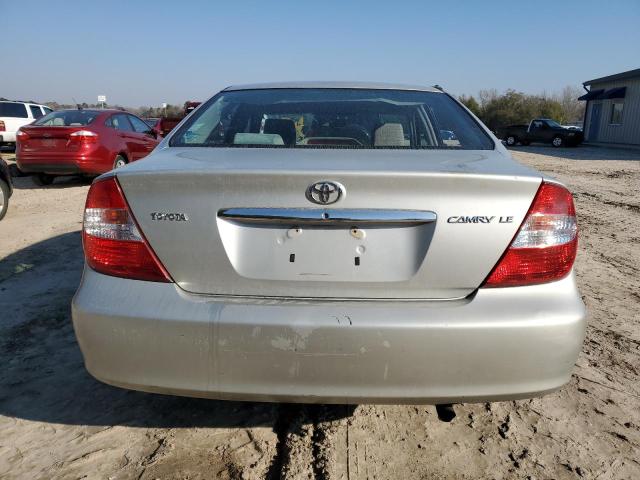 4T1BE30K03U727760 - 2003 TOYOTA CAMRY LE SILVER photo 6