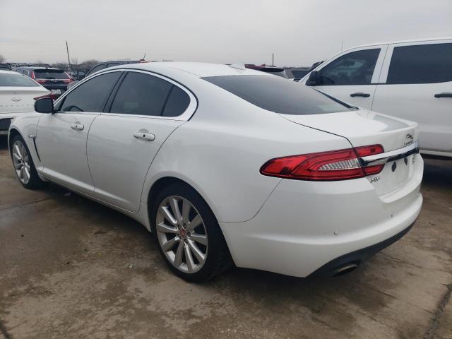 SAJWJ0EF9E8U32486 - 2014 JAGUAR XF WHITE photo 2