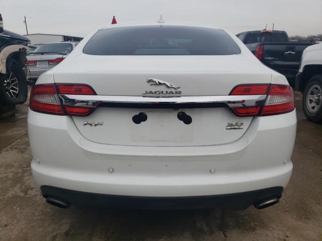 SAJWJ0EF9E8U32486 - 2014 JAGUAR XF WHITE photo 6