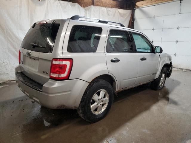 1FMCU93148KD40225 - 2008 FORD ESCAPE XLT SILVER photo 3